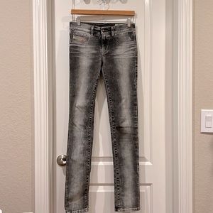 Like new Diesel jeans. Grey wash color. Size 28